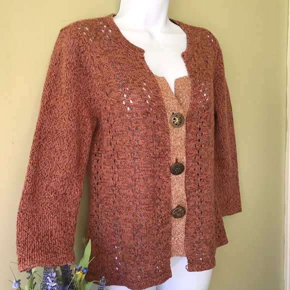 4/$25 Christopher & Banks Lightweight Cardigan - Picture 4 of 8